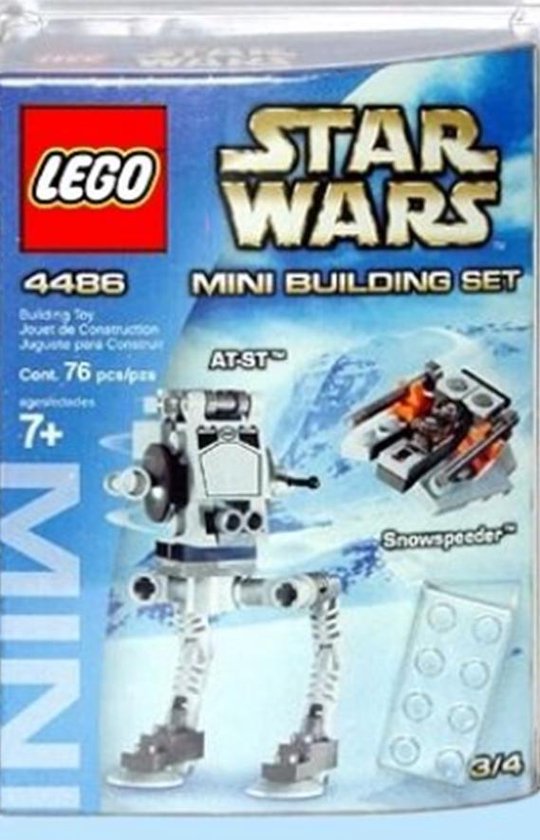 LEGO Star Wars AT-ST & Snowspeeder - Mini - 4486