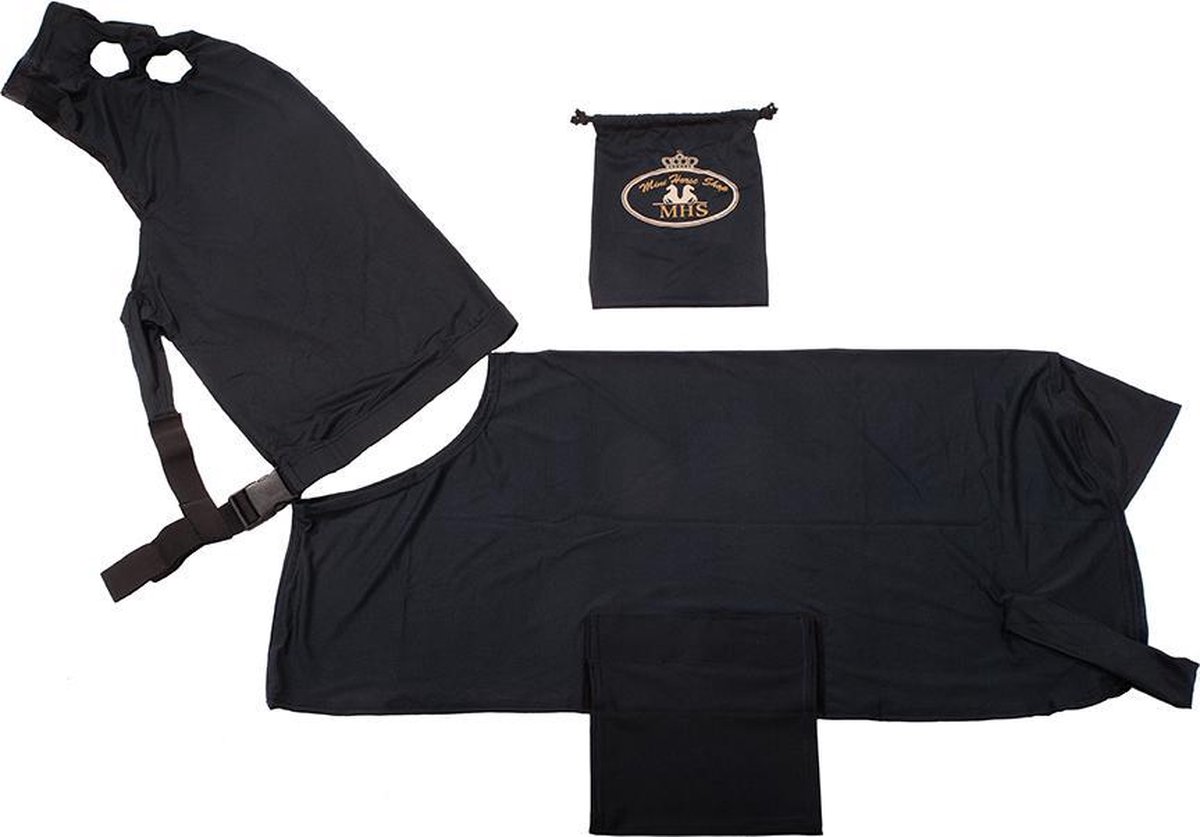 MHS Lycra Hood & Body Set Blauw M