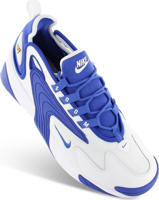 Prominent bleek tiran Nike ZOOM 2K - Heren Sneakers Sport Casual Schoenen Wit-Blauw AO0269-109  (White / Game... | bol.com