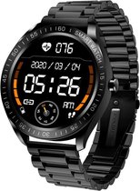 Belesy® POWER - Smartwatch Dames - Smartwatch Heren - Horloge - Stappenteller - 1.3 inch - 450+ wijzerplaten - Full Touch - Multi Sport - Hartslag - Calorieën - Saturatiemeter - St