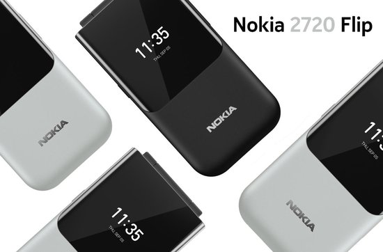 Nokia 2720 Flip - Dual sim - 4GB - Zwart | bol.com
