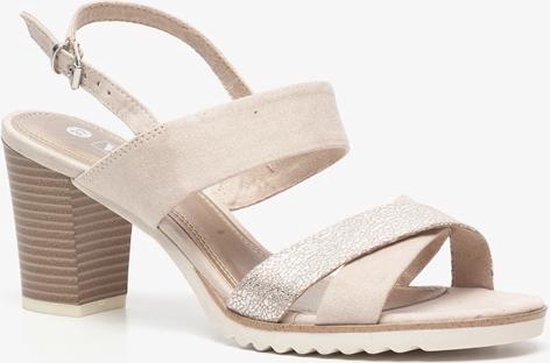 Nova dames hak sandalen - Beige - Maat 41 | bol.com