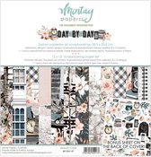 Day By Day 12x12 Inch Scrapbooking Paper Set (MT-DAY-07)