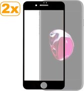 iPhone 7P/8P - Édition Super Edge to Edge - Protecteur d'écran - Zwart