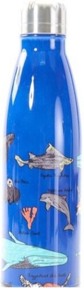 Eco Chic - Thermal Bottle (thermosfles) - T06 - Blue - Sea Creatures