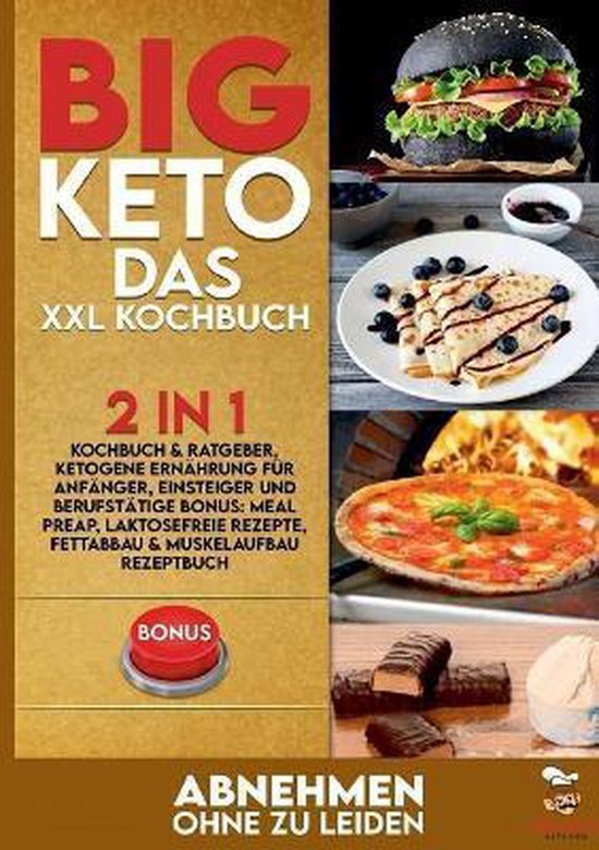 BIG KETO Das XXL Kochbuch - cover