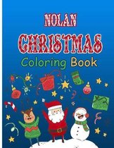 Nolan Christmas Coloring Book