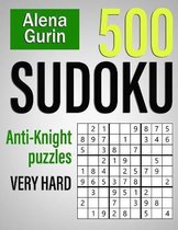 500 Sudoku Anti-Knight Puzzles Very Hard