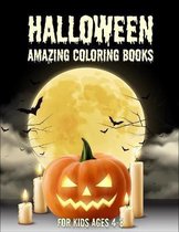 Halloween amazing coloring books for kids ages 4-8