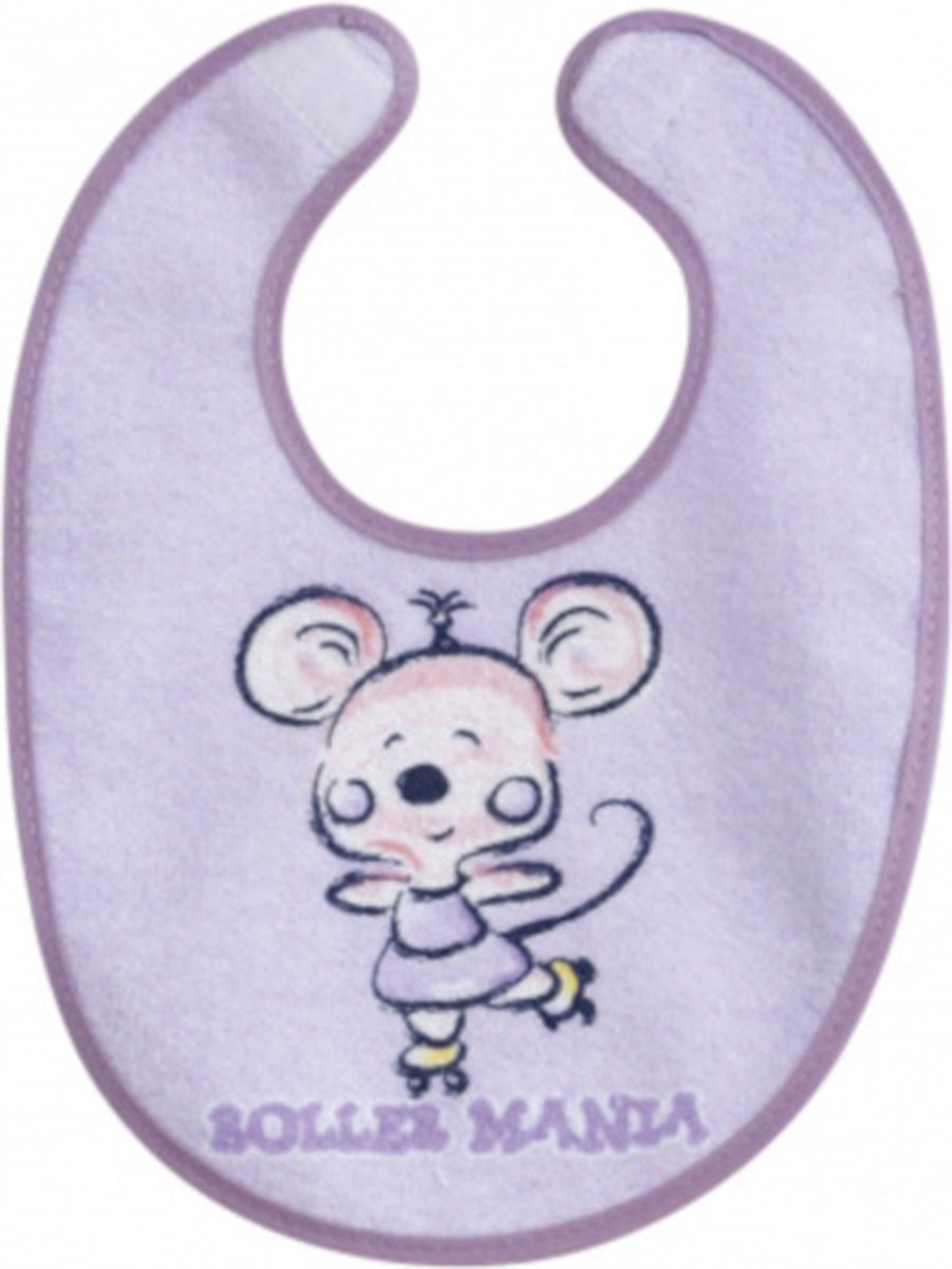 Goedkoopste Interbaby Slabbetje Junior 20 X 30 Cm Katoen Paars