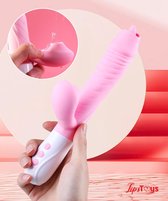 TipsToys Nieuwe Dildo's Vibrator - Zuig Lik Vrouwen SexToys Roze
