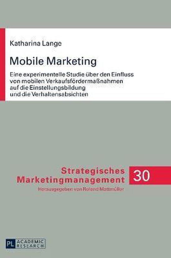 Strategisches Marketingmanagement- Mobile Marketing - cover