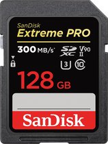 Bol.com SanDisk 128GB SD kaart UHS-II 300MB/s U3 V90 aanbieding