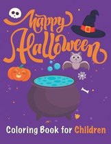 Happy Halloween Coloring Book for Children