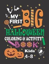 My First Big Halloween Coloring & Activity Book Kids 4-8