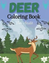 DEER Coloring Book For Adults