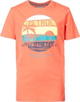 Petrol Industries - Jongens Artwork t-shirt - rood - Maat 140