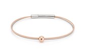 CLIC by Suzanne - Thinking of You - Rose Goud  - Dames Armband Bolletje