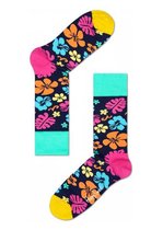 Happy Socks Hawaii Sokken, Donkerblauw/Multi - Maat 41-46