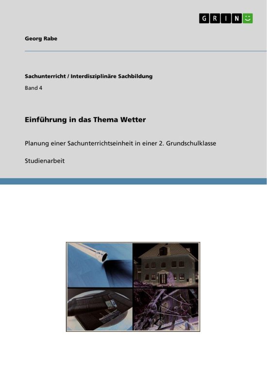 Einführung in das Thema Wetter - cover