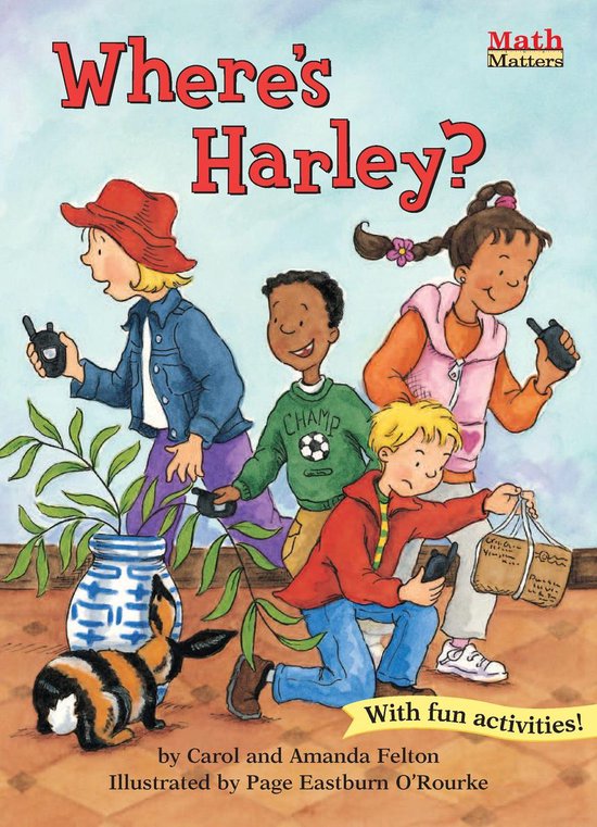 Math Matters - Where's Harley? - cover