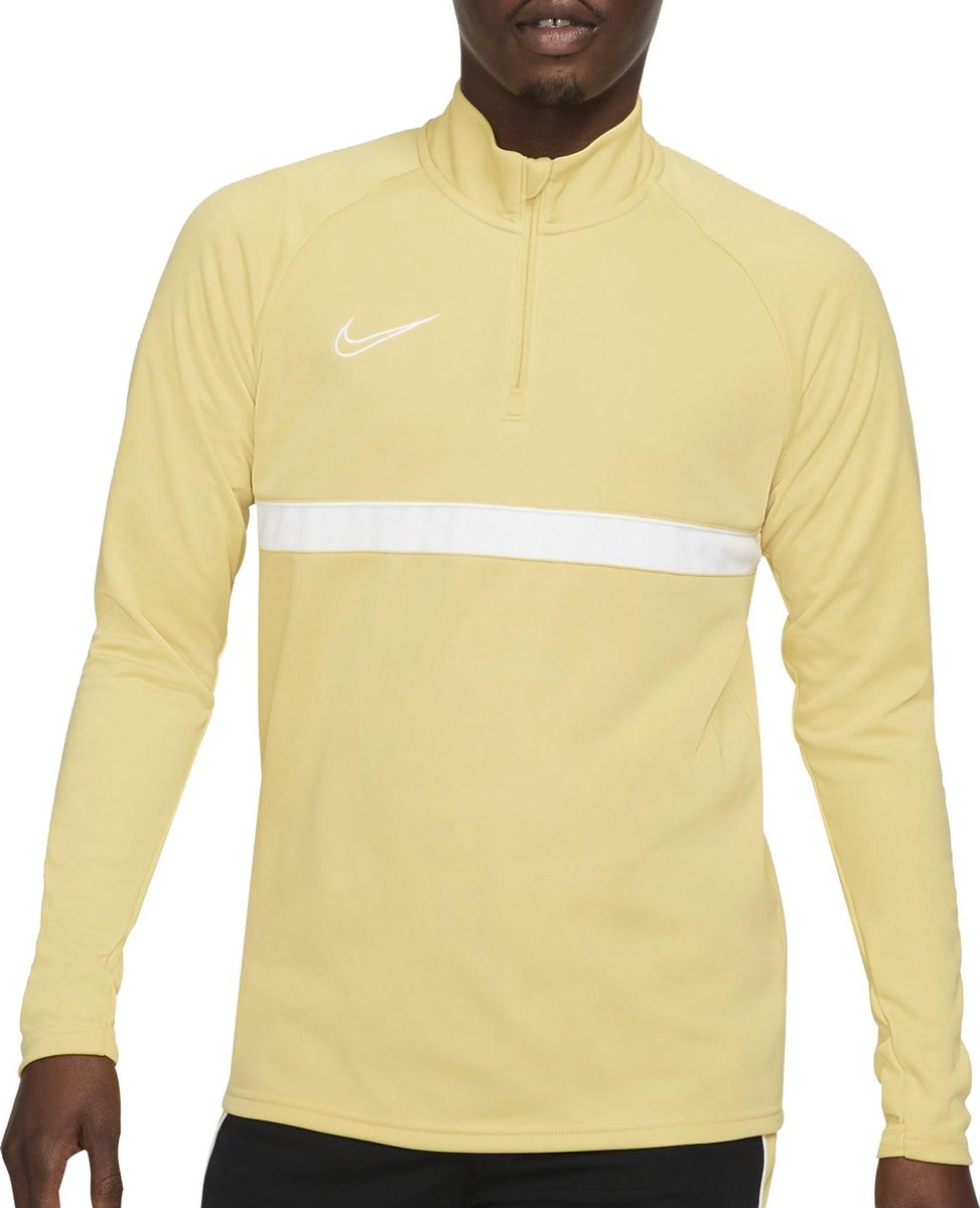 Nike Academy 21  Sporttrui - Maat XL  - Mannen - Geel/Wit