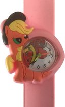 Pony horloge met slap on bandje
