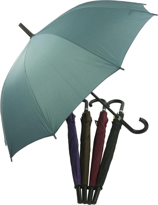 Paraplu assorti kleur 100cm / Kwalitatieve paraplu / Tegen regen, wind,  sneeuw en... | bol.com