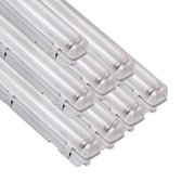 Dubbele waterdichte LED-strip voor T8 LED-buizen 120cm IP65 (lege doos) (8 stuks)
