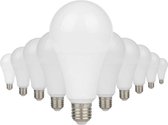 E27 LED lamp 13W A60 220V 230 ° (10 stuks) - Koel wit licht
