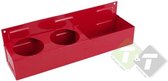 Magneetbak Spuitbushouder, 31cm x 8cm x 5cm (L x B x H), Rood