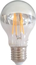 E27 LED Filament lamp 7W A60 Zilver reflectie - Warm wit licht - Overig - Zilver - Wit Chaud 2300k - 3500k - Argent - SILUMEN