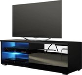 Maison’s TV meubel – TV kast meubel – TV kast – Zwart – 40x100x34