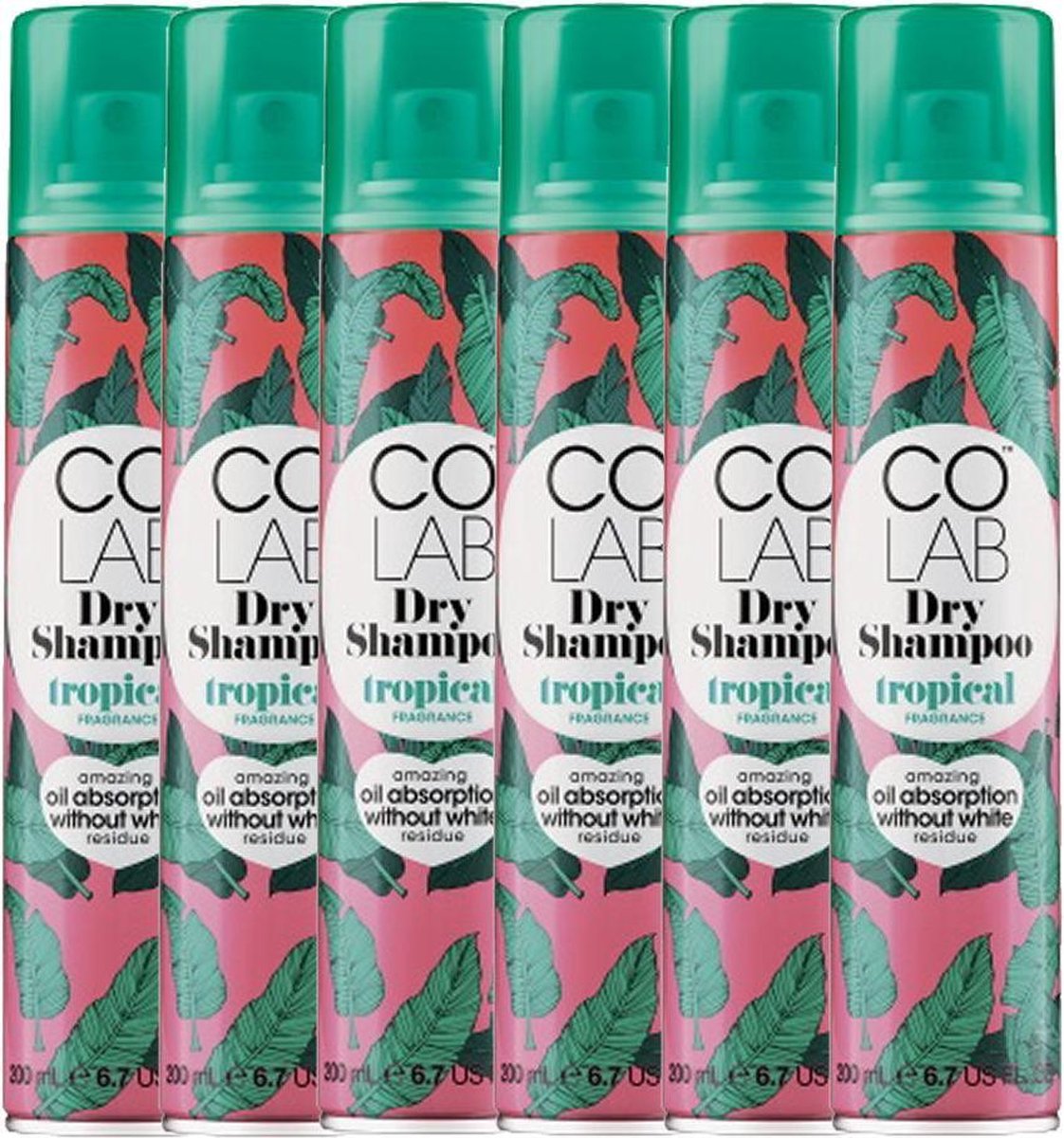 Colab - Droogshampoo Tropical, 200 ml - 6 pak