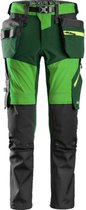 Snickers FlexiWork Stretch Work Trousers + Holster Pockets 6940 - Homme - Vert Pomme - 52