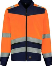 Tricorp Softshell High Vis Bicolor 403021 - Mannen - Oranje/Ink - 3XL