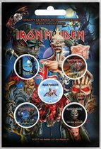 Iron Maiden button Later Albums 5-pack
