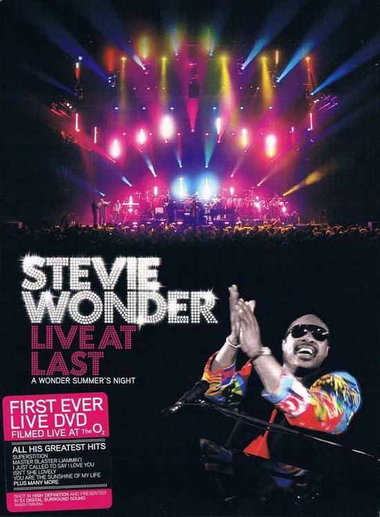 Stevie Wonder Live At Last A Wonder Summer's Night
