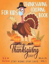 Thanksgiving Coloring Book for Kids