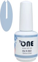 The One Pro - Gellak 15ml - kleur Iris Blauw H062 - Gel Nagellak