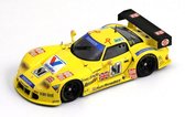 Marcos 600 LM #81 LM 1996 (Geel) (10cm) 1/43 Spark - Modelauto - Schaalmodel - Model auto - Miniatuurautos - Miniatuur auto