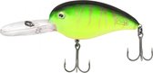 Mann's Loudmouth II - Drijvend - Firetiger - 7cm - 17g - Depth 2.0m - Geel