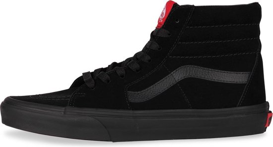 Vans Dames Sneakers Sk8-Hi - Black / Black - Maat 39 | bol.com