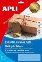 agipa markerings-etiketten 38-1x21-2mm goud