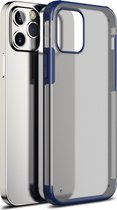Apple iPhone 12 Pro Hoesje - Mobigear - Shockproof Serie - Hard Kunststof Backcover - Blauw - Hoesje Geschikt Voor Apple iPhone 12 Pro