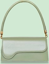 Rêveuse Rotterdam - Damestas - pastel - groen -  schoudertas - handtas - crossbody - veganleer - modetas