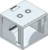 12U wandkast met glazen deur 600x600x635mm (BxDxH) - Server kast