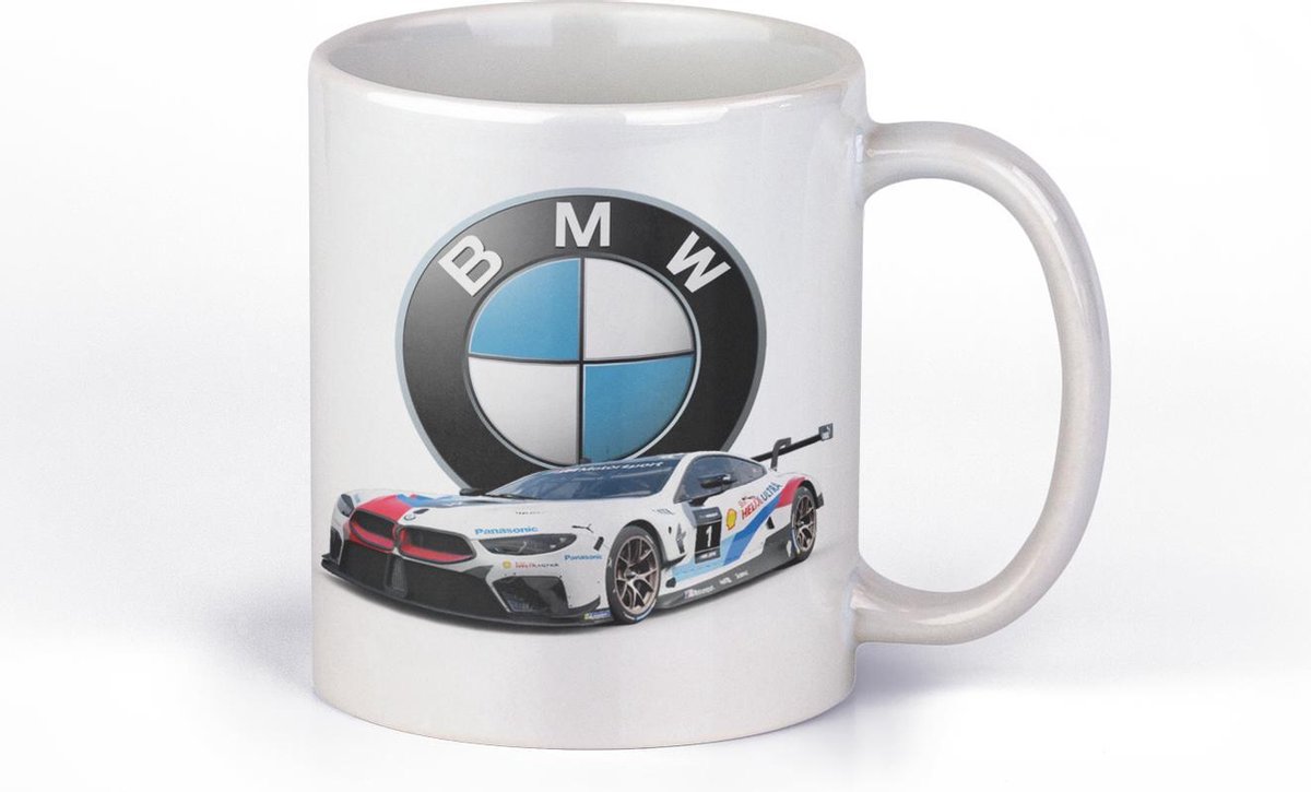 Mok BMW - Performance + logo | cadeaumok voor vader, broer, moeder, vrouw, man, Kerst of Sinterklaas cadeau
