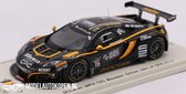 McLaren MP4-12C Boutsen Ginion 24H of SPA 2014 (Zwart/Geel) (10cm) 1/43 Spark - Modelauto - Schaalmodel - Model auto - Miniatuurautos - Miniatuur auto