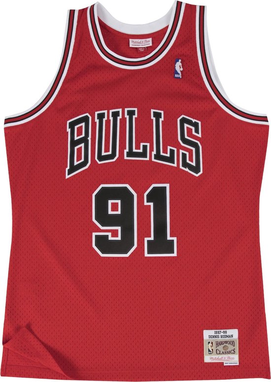 Maillot Mitchell & Ness Swingman - Dennis Rodman - Chicago Bulls - '97 - '98